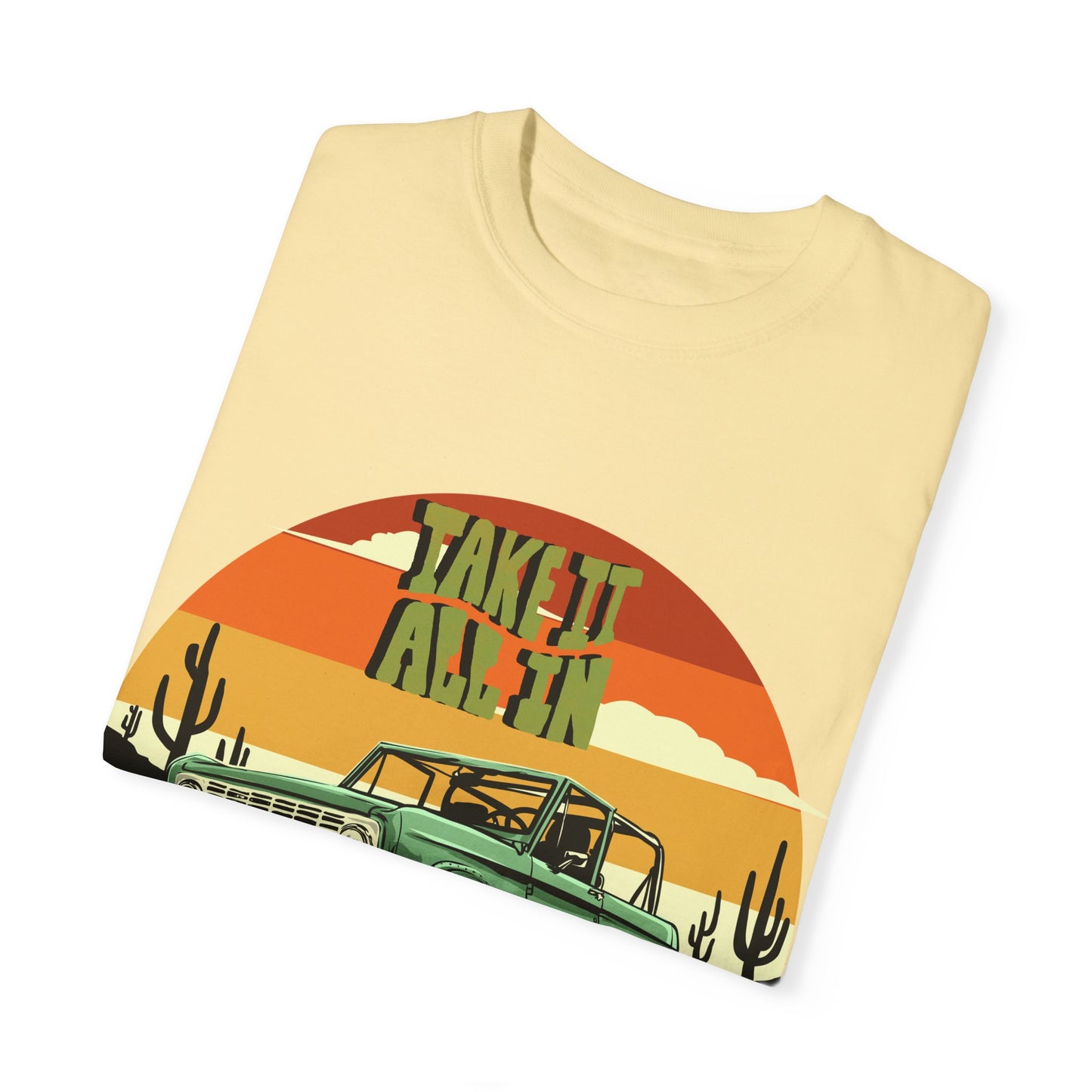 Take It All In Vintage T-Shirt | Adventure Lovers Graphic Tee