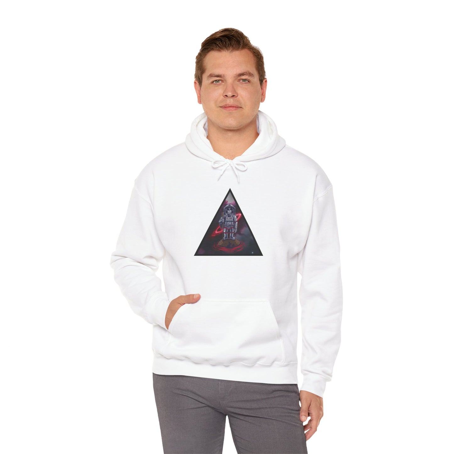 Galactic Nomad Hoodie Hooded Sweatshirt - Space Monkey Graphic Design