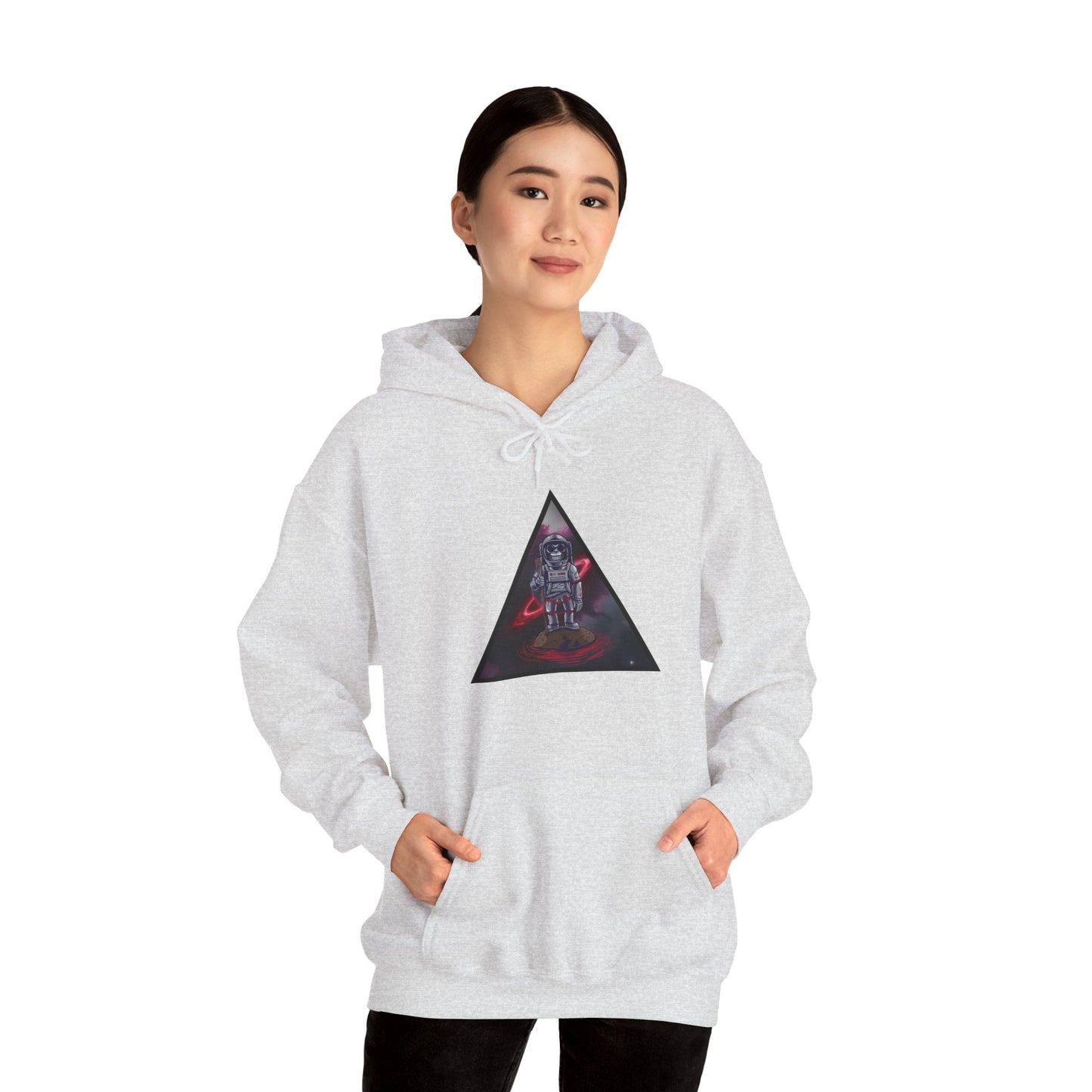 Galactic Nomad Hoodie Hooded Sweatshirt - Space Monkey Graphic Design