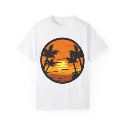 Sunset Vibes T-Shirt | Retro Aesthetic Summer Tee