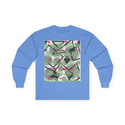 Fun Swirly Pattern Unisex Long Sleeve Tee