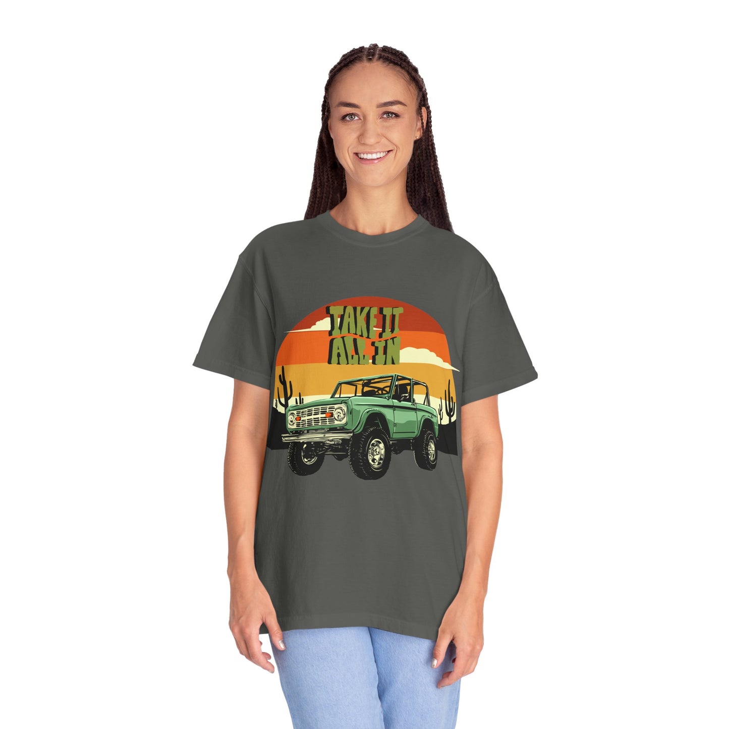 Take It All In Vintage T-Shirt | Adventure Lovers Graphic Tee