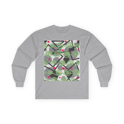 Fun Swirly Pattern Unisex Long Sleeve Tee