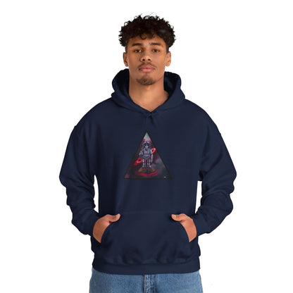 Galactic Nomad Hoodie Hooded Sweatshirt - Space Monkey Graphic Design