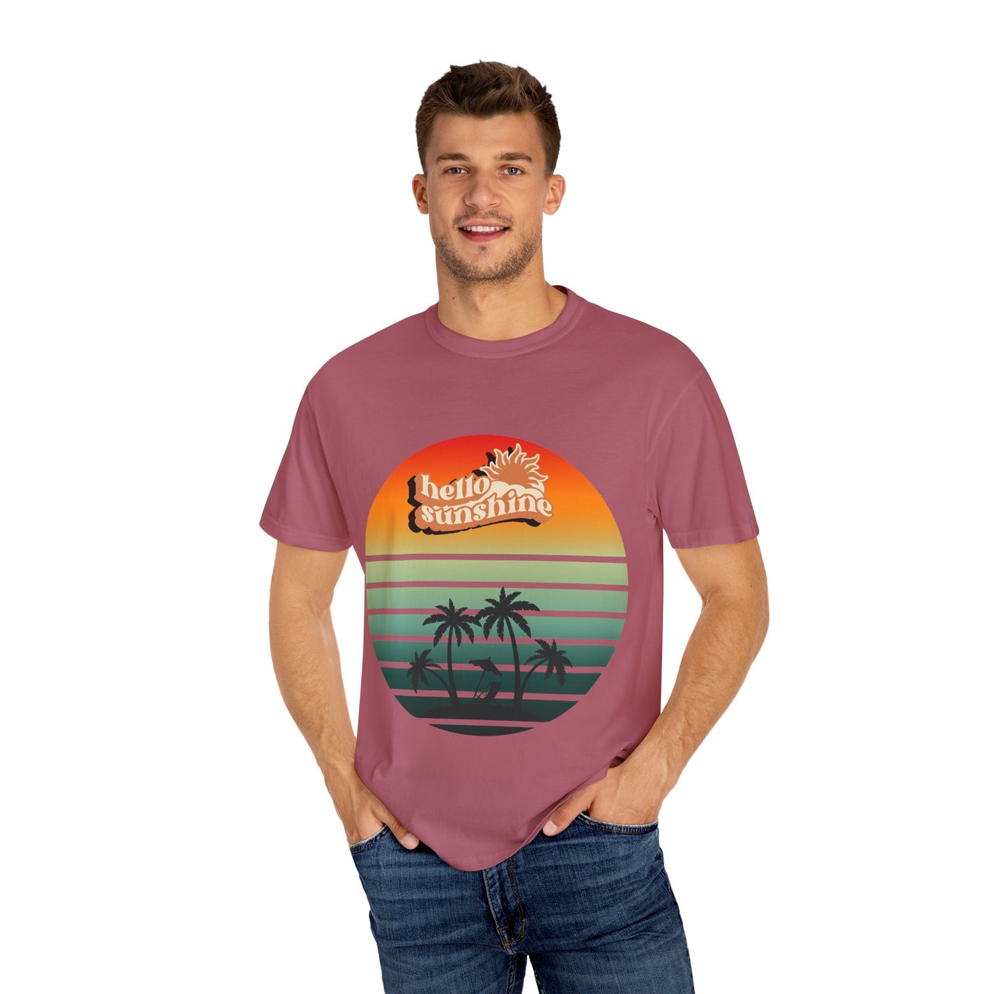 Hello Sunshine T-Shirt | Summer Vibes Graphic Tee