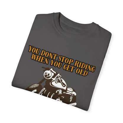 Vintage Motorcycle Quote Unisex T-Shirt for Riders