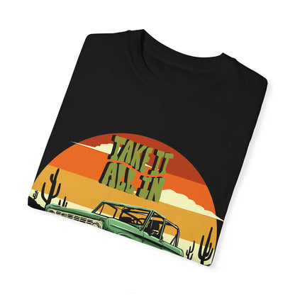 Take It All In Vintage T-Shirt | Adventure Lovers Graphic Tee