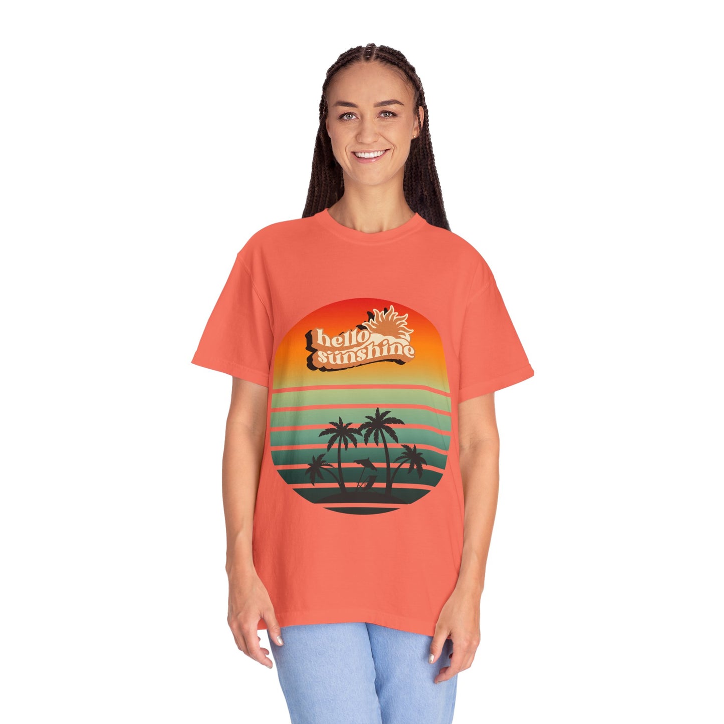 Hello Sunshine T-Shirt | Summer Vibes Graphic Tee