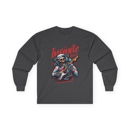 Infinite Noise Long Sleeve Shirt – Rock Never Dies Graphic Tee for Rock Music Fans