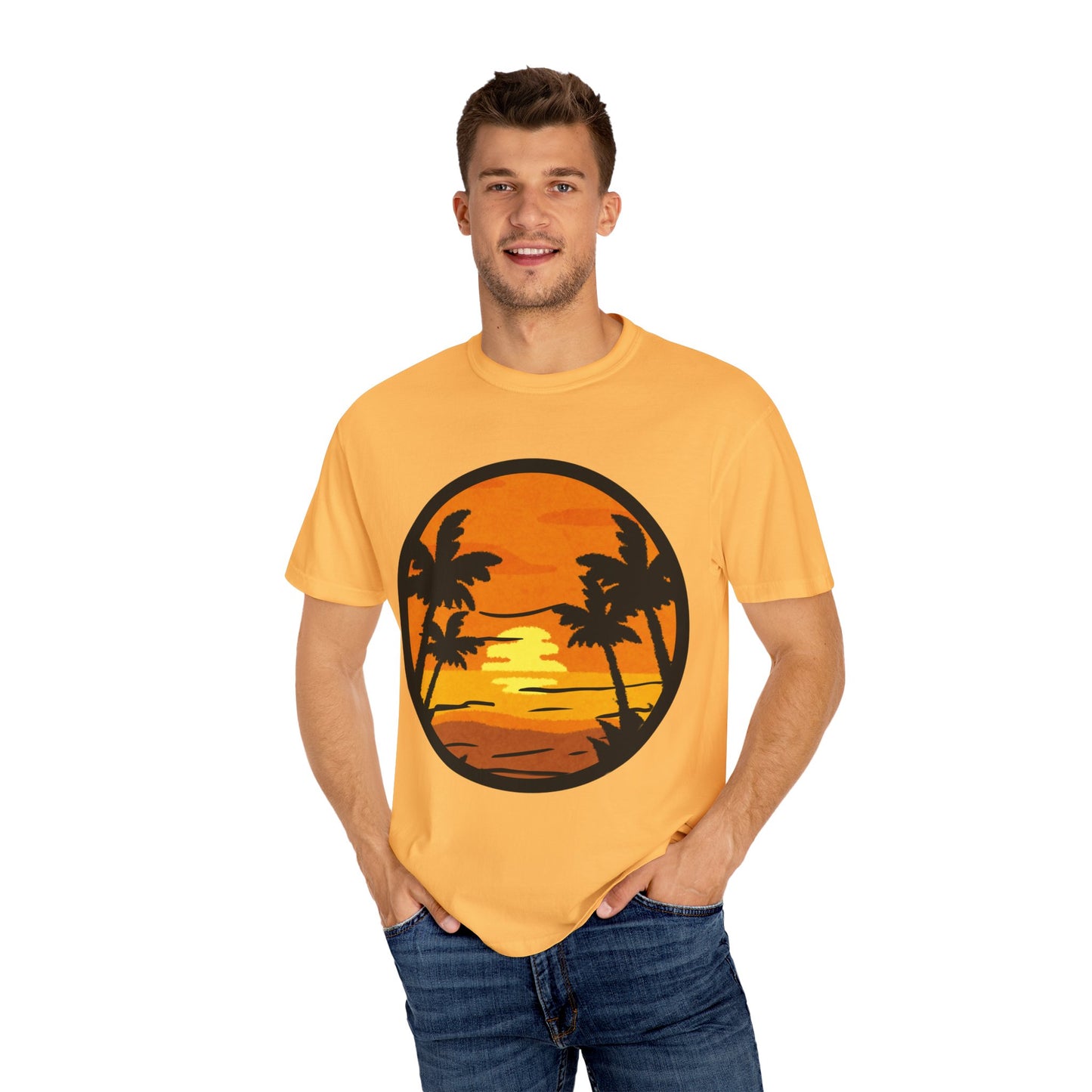 Sunset Vibes T-Shirt | Retro Aesthetic Summer Tee