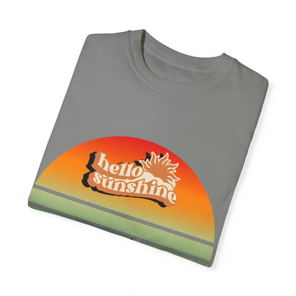 Hello Sunshine T-Shirt | Summer Vibes Graphic Tee