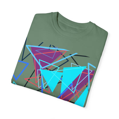 80s Retro Pattern T-Shirt | Vintage-Inspired Graphic Tee