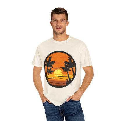 Sunset Vibes T-Shirt | Retro Aesthetic Summer Tee